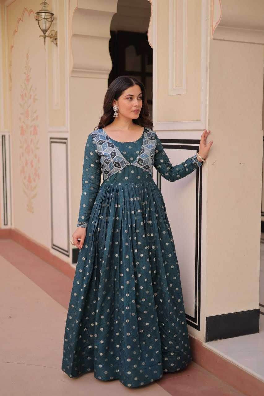 Cotton Party Gown - MYLUXURY LANE ENTERPRISE
